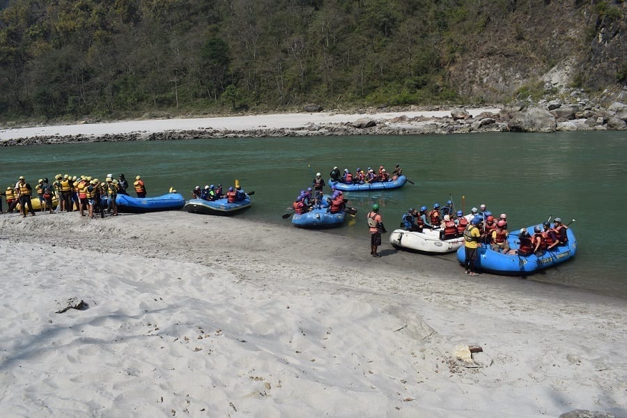 River Rafting Opens in Rishikesh